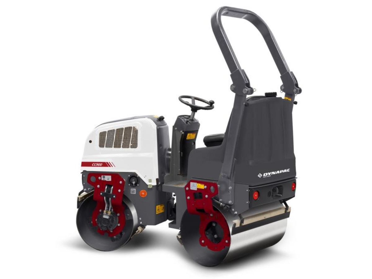 RULLO TANDEM VIBRANTE CC900 DYNAPAC DOPPIA VIBRAZIONE