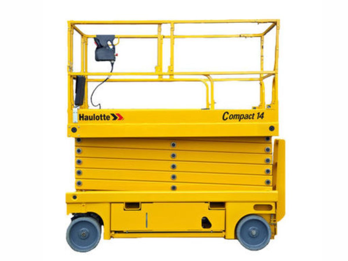 PIATTAFORMA A PANTOGRAFO COMPACT14 ELETTRICA HAULOTTE ALTEZZA LAVORO 14MT.