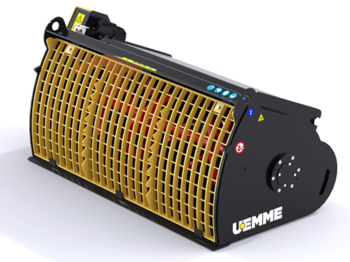 BENNA MISCELATRICE CONDOR-150R UEMME A SCARICO CENTRALE STD COMPLETA ACC.E GRIGLIA PROTEZIONE