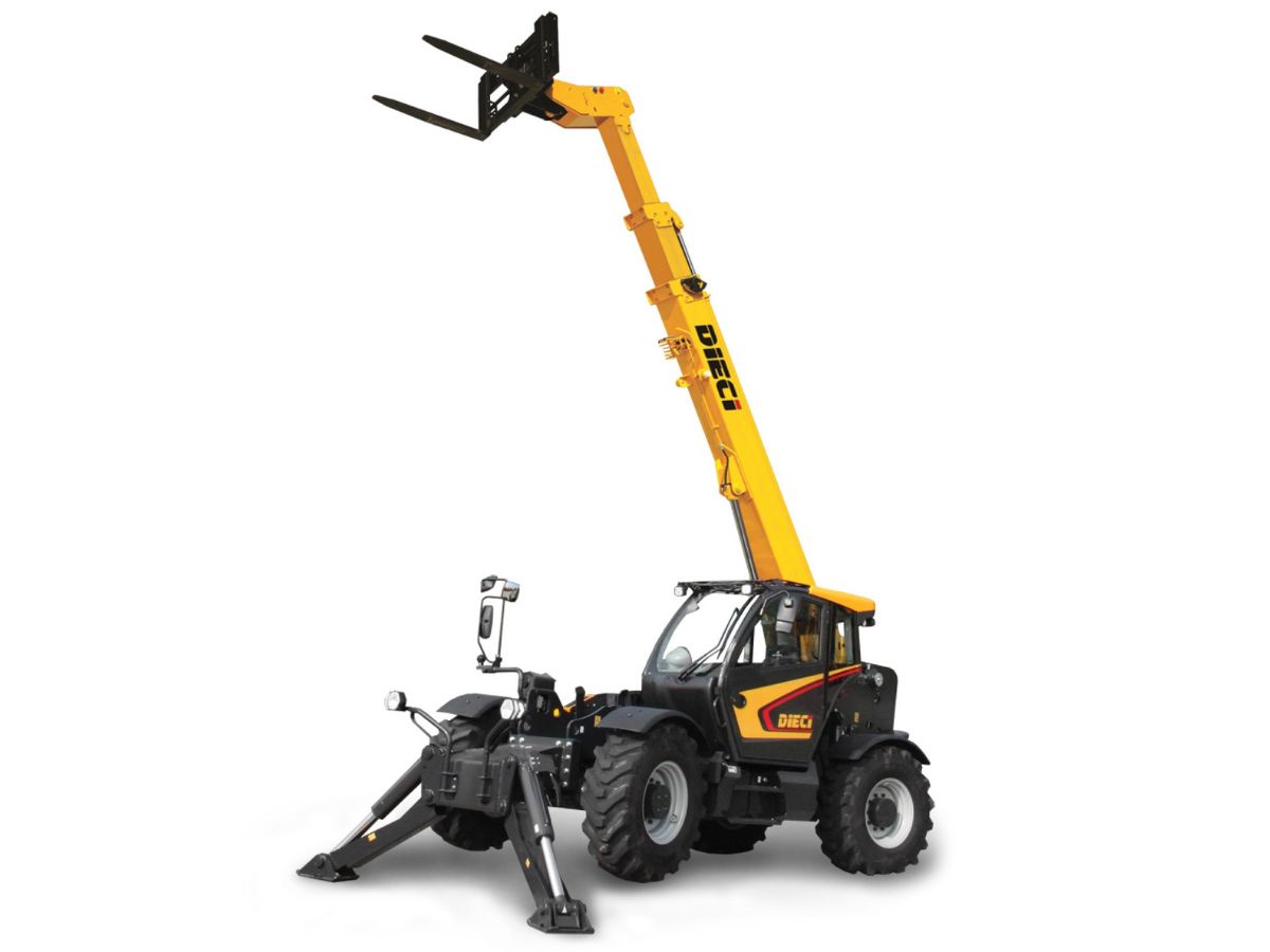 ICARUS 40/14GD SOLLEVATORE TELESCOPICO DIECI FISSO 14 MT. PORTATA 4.000 KG