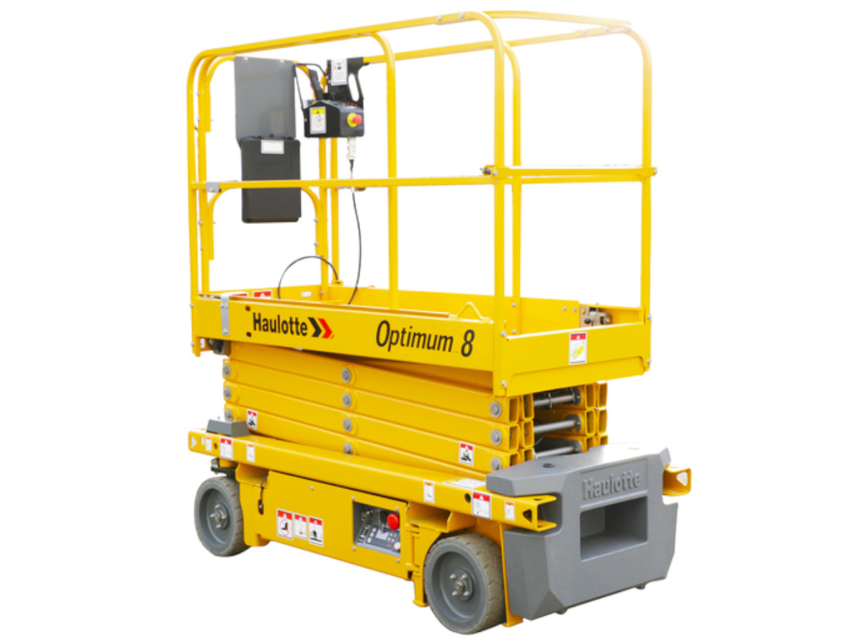 PIATTAFORMA SEMOVENTE VERTICALE A PANTOGRAFO ELETTRICA HAULOTTE