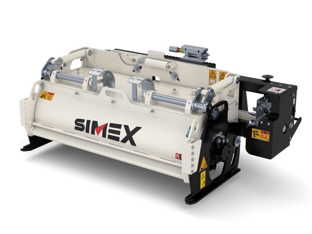 FRESATRICE AUTOLIVELLANTE SIMEX PL1200 STD TAMBURO 1200mm. 