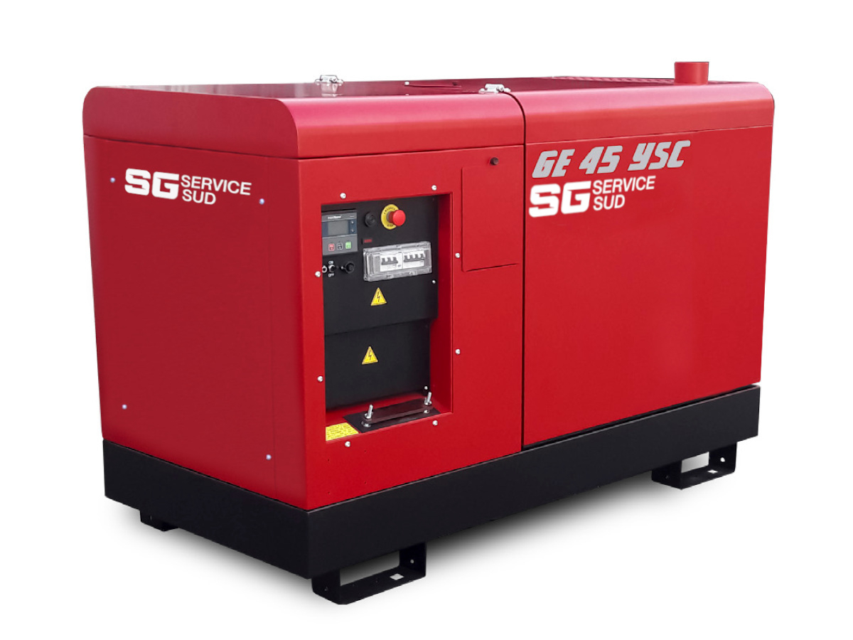 GRUPPO ELETT. 44KVA TRIFASE 1500RPM DIESEL SILENZIATO