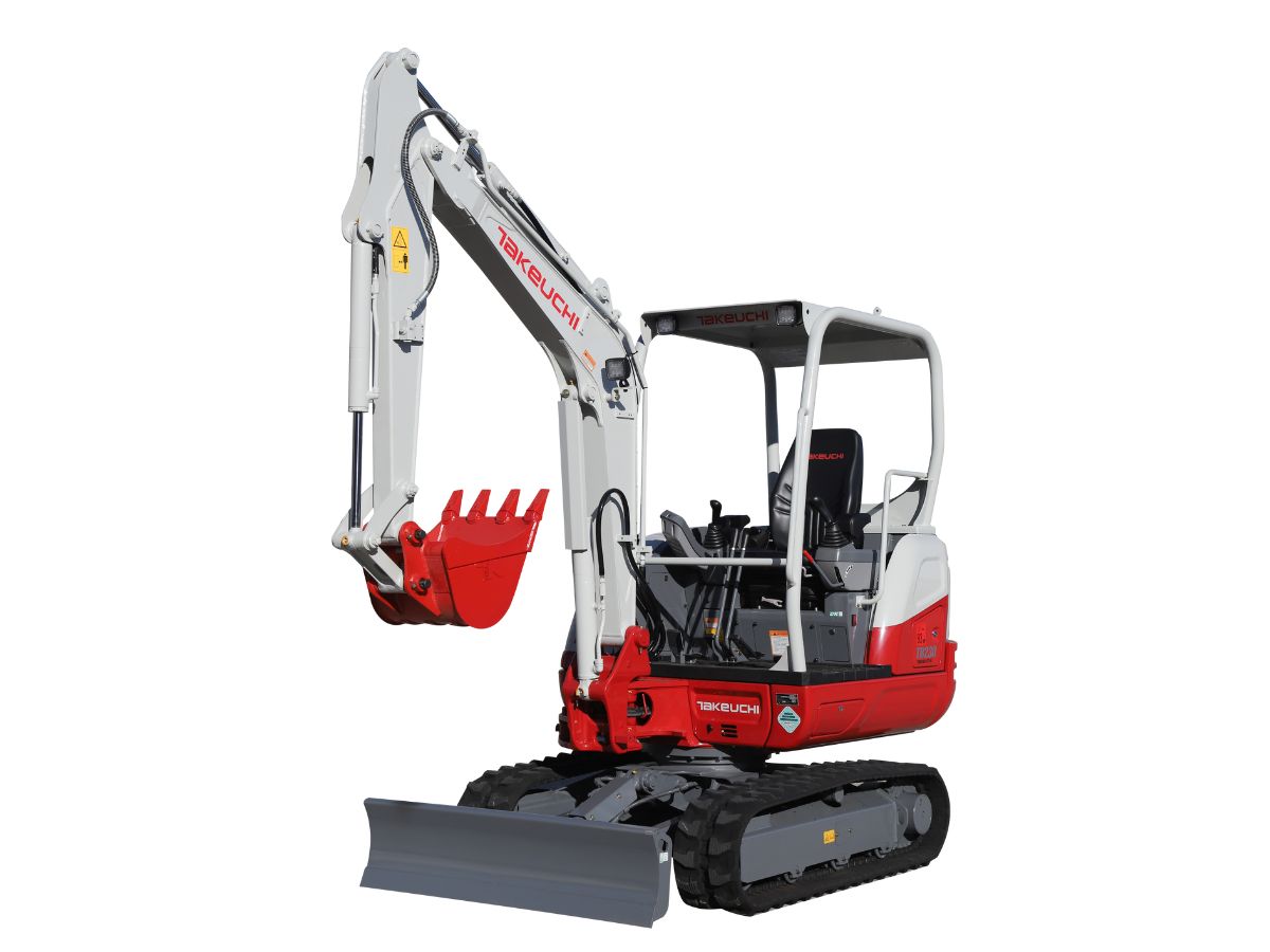 MINI ESCAVATORE TAKEUCHI TB230TET TETTUCCIO