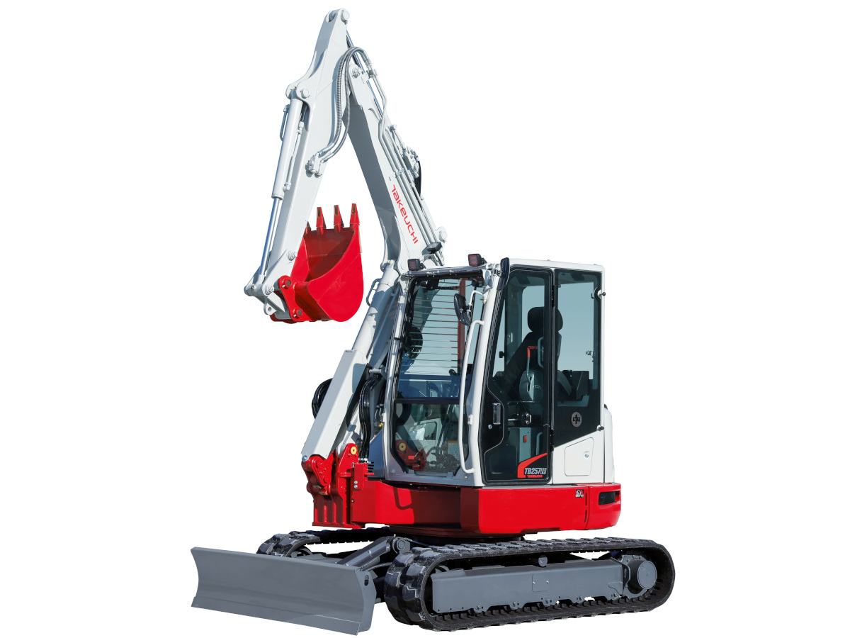 ESCAVATORE GIROSAGOMA TAKEUCHI TB257FR