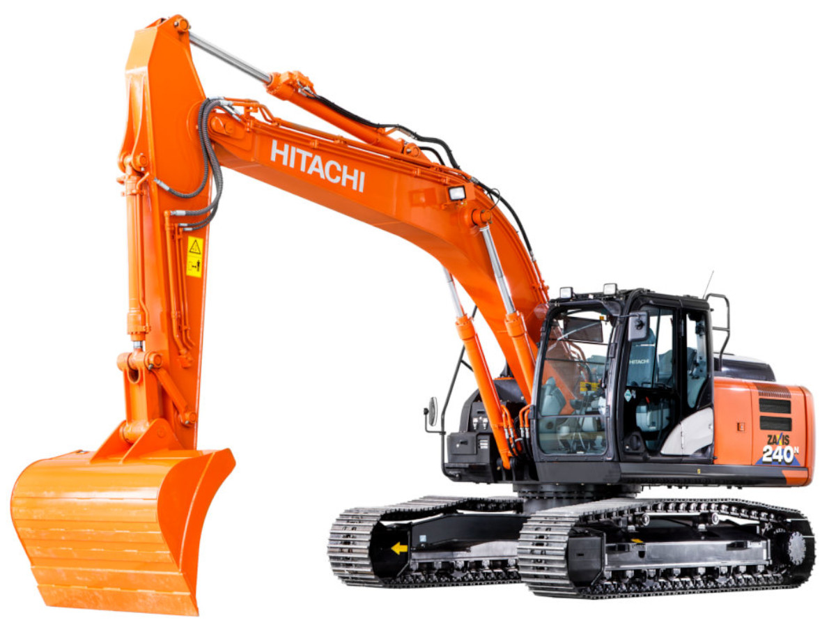 ESCAVATORE CINGOLATO HITACHI ZX240N SERIE 6 MONOLITICO